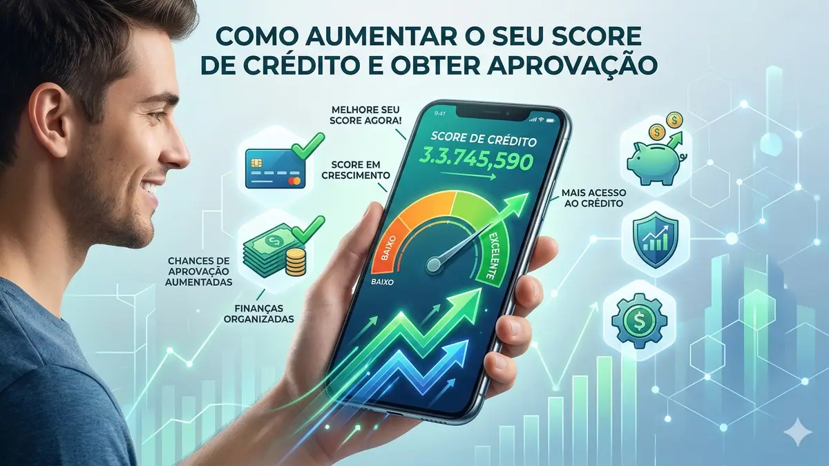 Imagem destacada sobre Como aumentar score para conseguir crédito