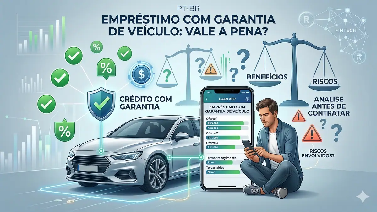 Imagem destacada sobre Empréstimo com garantia de veículo vale a pena