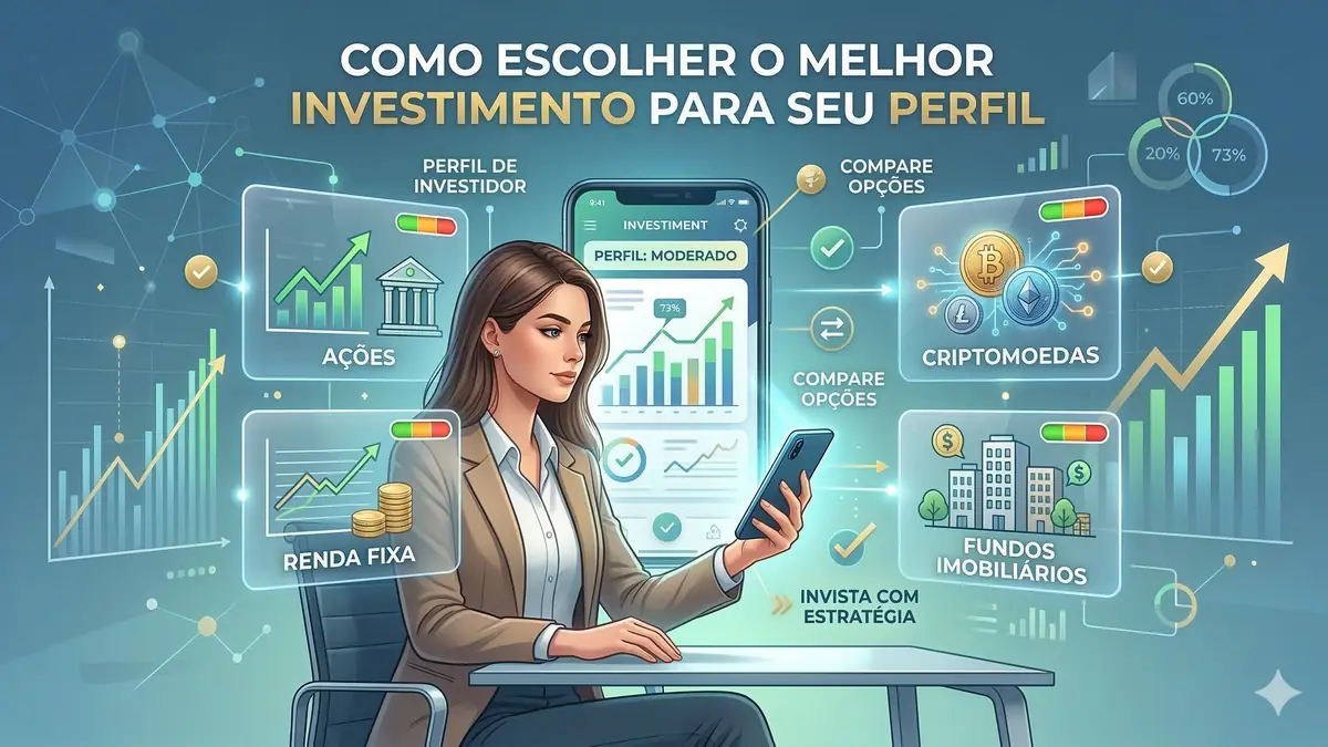 Imagem destacada sobre Como escolher investimento