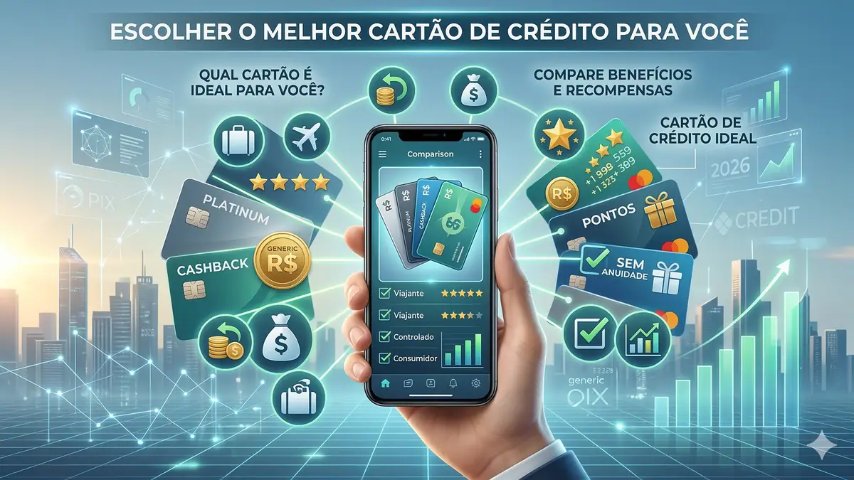 Imagem destacada sobre Como escolher o melhor cartão de crédito