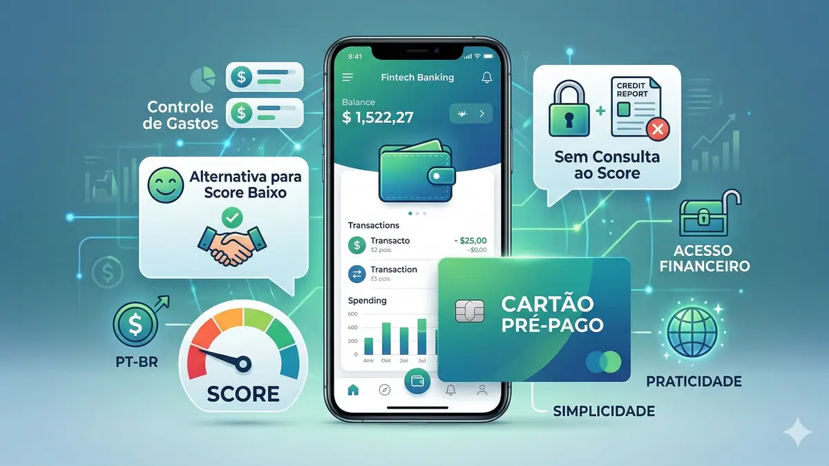 Imagem destacada sobre Como conseguir cartão de crédito com score baixo