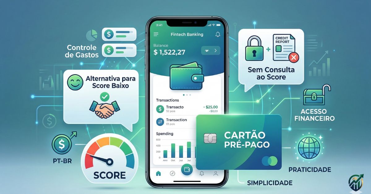Imagem destacada sobre Critérios para escolher cartão de crédito baixo score