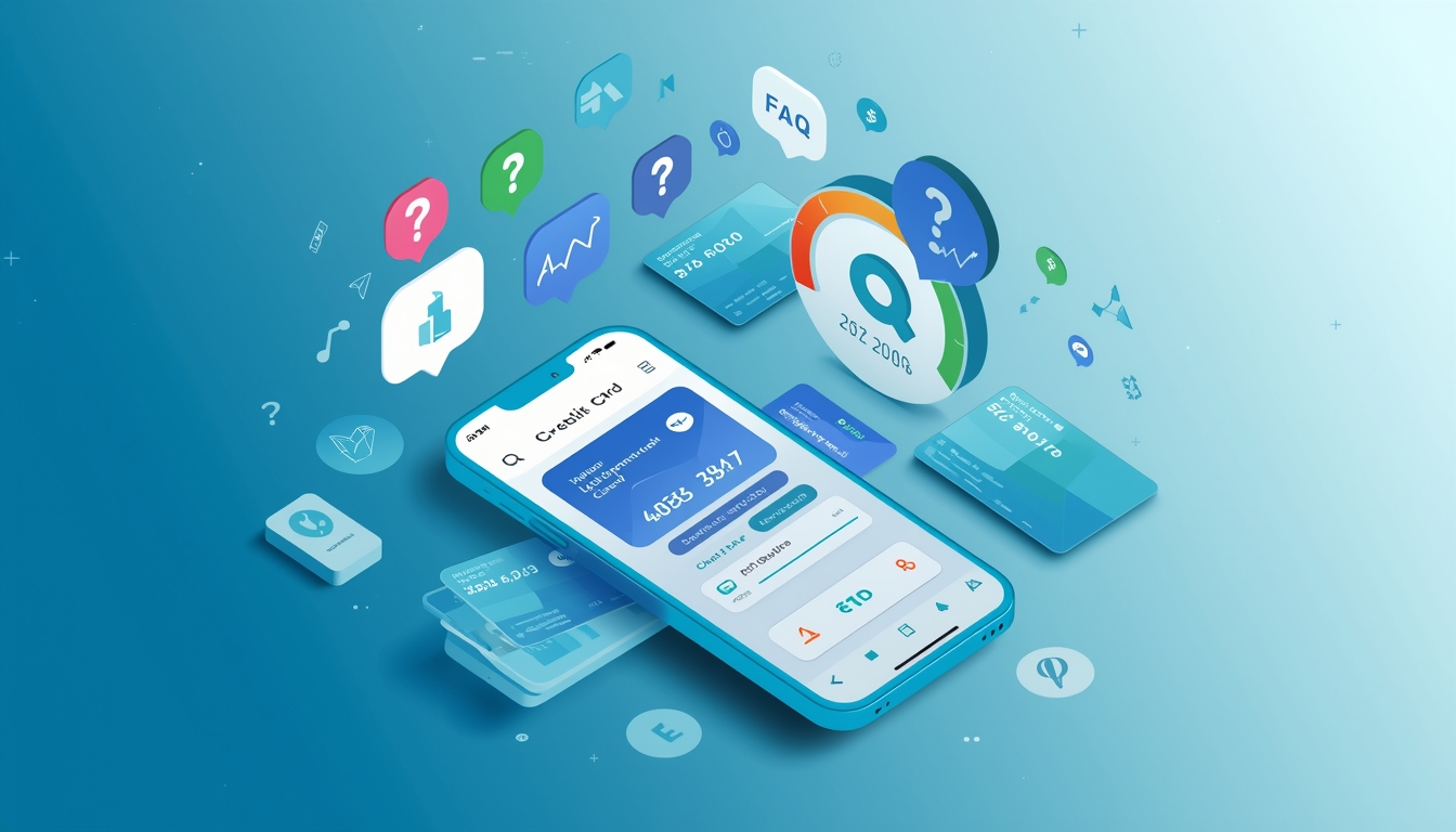 Imagem destacada sobre Dúvidas frequentes sobre cartões de crédito para score baixo